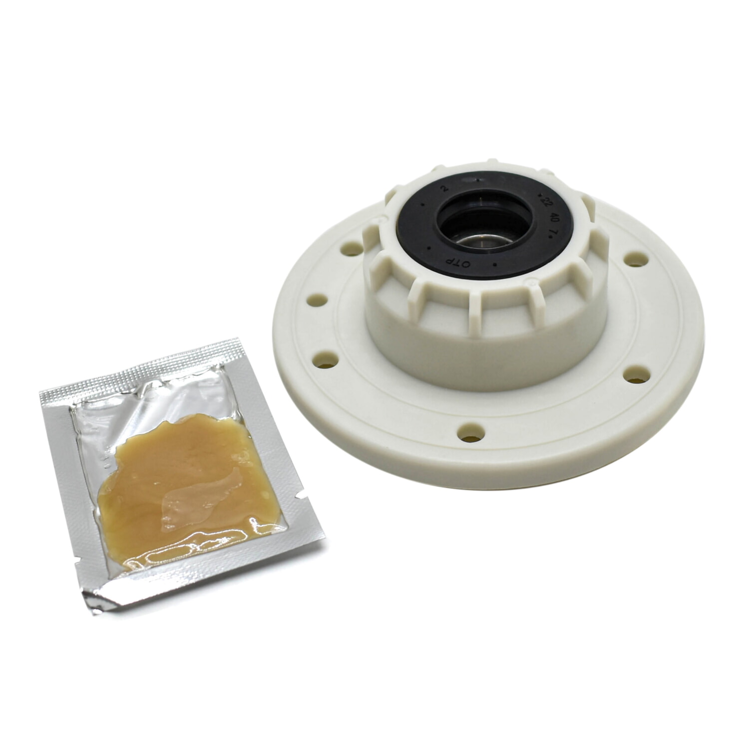 Опора в сборе стиральной машины Candy 46002361, 81452603 со стороны шкива