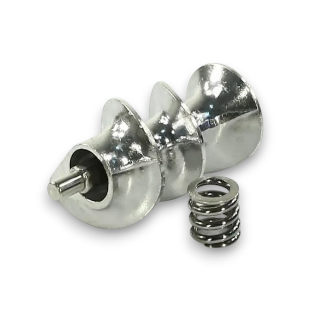 Шнек мясорубки Polaris L86мм посадка 9мм квадрат с пружиной PMG 0302 PLR004