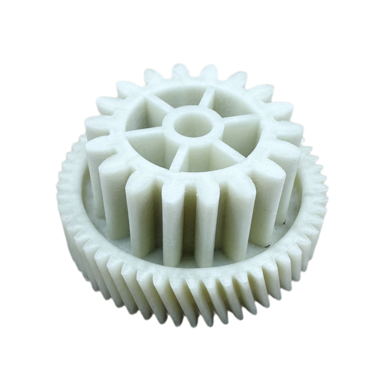 Шестерня мясорубки Vitek, Elenberg, Polaris D=47.3/35; H23/11; отв. 6мм, зуб-56/18.(косой/прям)