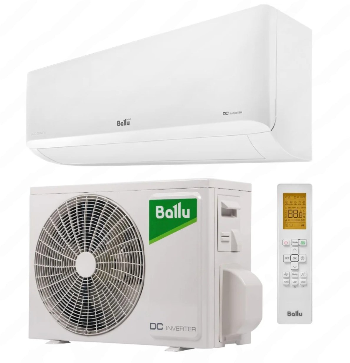 Кондиционер настеный сплит-система BALLU 12 362 S инверторная