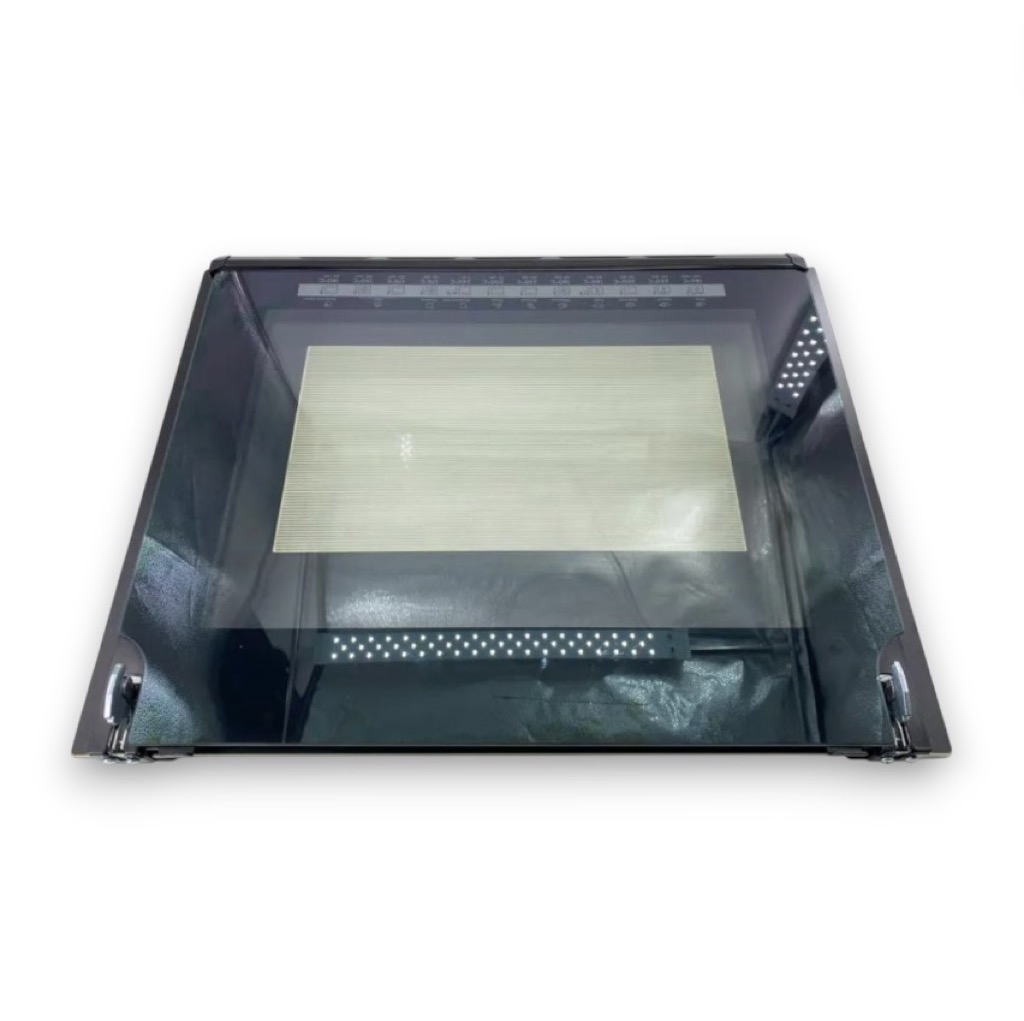 Дверь в сборе для духового шкафа Midea 12971100A44285+12971100A43999+12971100A64596 мод: MO78100CGI Оригинал