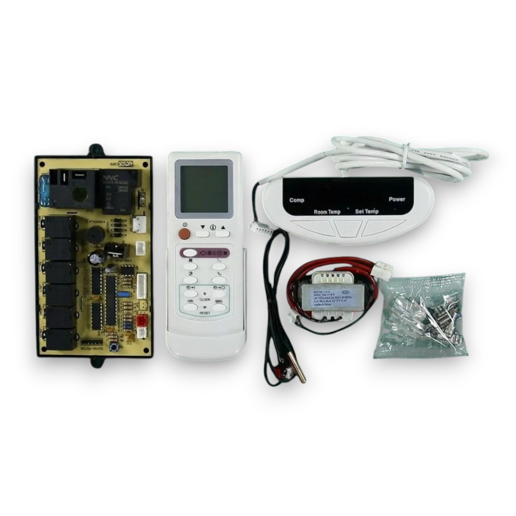 Пульт кондиционера с платой QD-U11A с двумя температурными датчиками 60813011 RF11B04