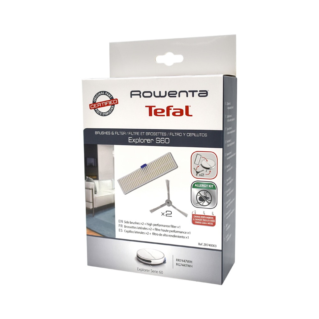 Комплект аксессуаров пылесоса-робота (Explorer S60) Tefal, Rowenta ZR740003 Оригинал