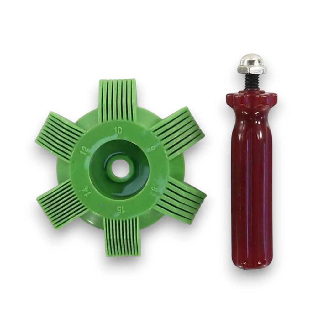 Гребенка FC-352 металл для чистки и правки ребер конденсатора FCCT-351 пластик 50513001, CT-351