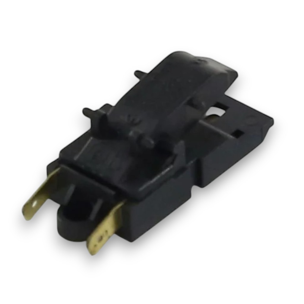 Кнопка для электрочайника 2 контакта 13A 220-250V черная 15986 для включения запчасть ТЭНа ECH011
