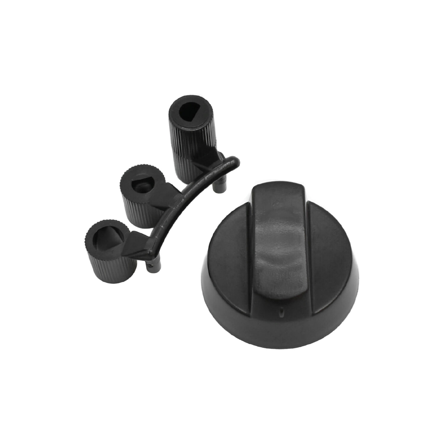 Ручка плиты универсальная черная Spain 1 шт универсальная черна Spain