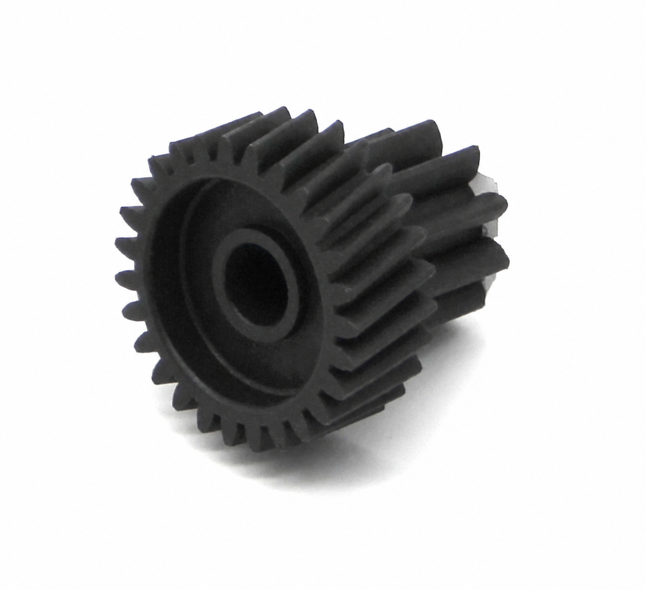 Шестерня для мясорубки Braun G1100/G1300/G1500, Д-49/31мм, зубья 27/10шт. (Косой/прямой) 27.102-BRN, черная