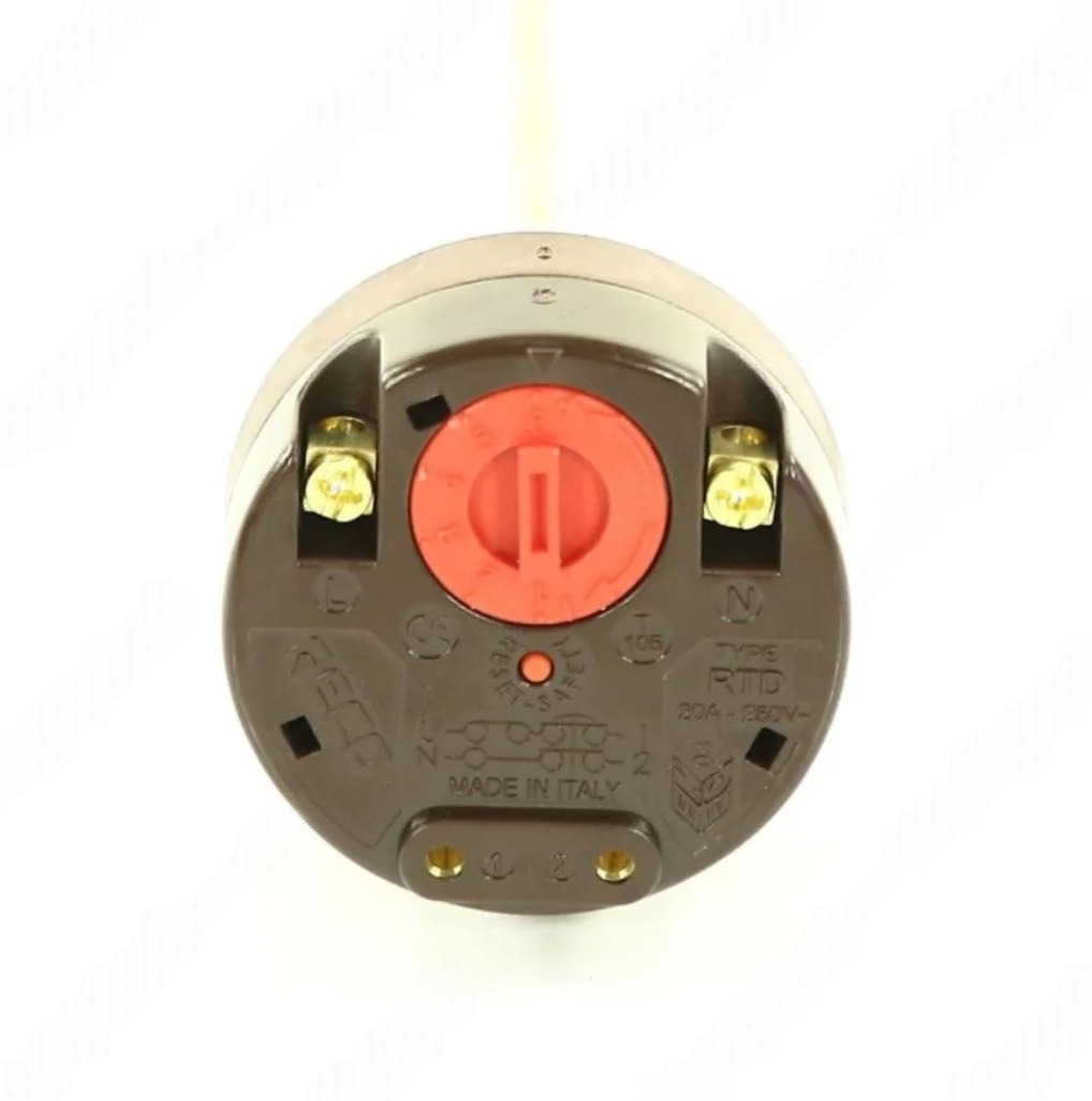 Термостат водонагревателя стержень 70/83°C 20А L-270мм Reco WTH407UN