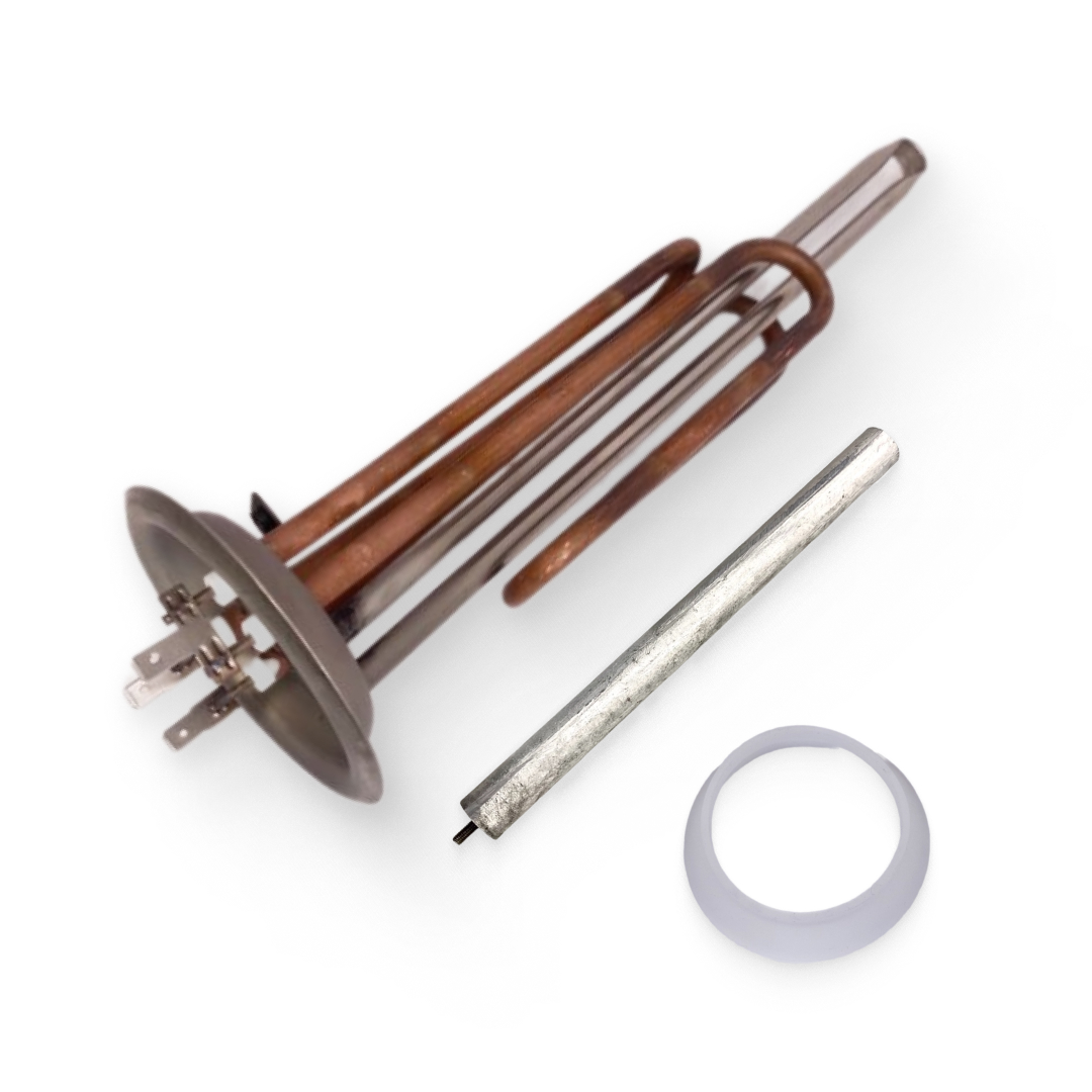 Комплект ТЭН RF 2000W (1300+700), Ø92мм, М6, L-280мм Thermex IS, IR, RZL, Edisson, Медь 20941 + анод и прокладка Комплект ТЭН RF 2000W (1300+700), Ø92мм, М6, L-280мм Thermex IS, IR, RZL, Edisson, Медь 20941 + анод и прокладка