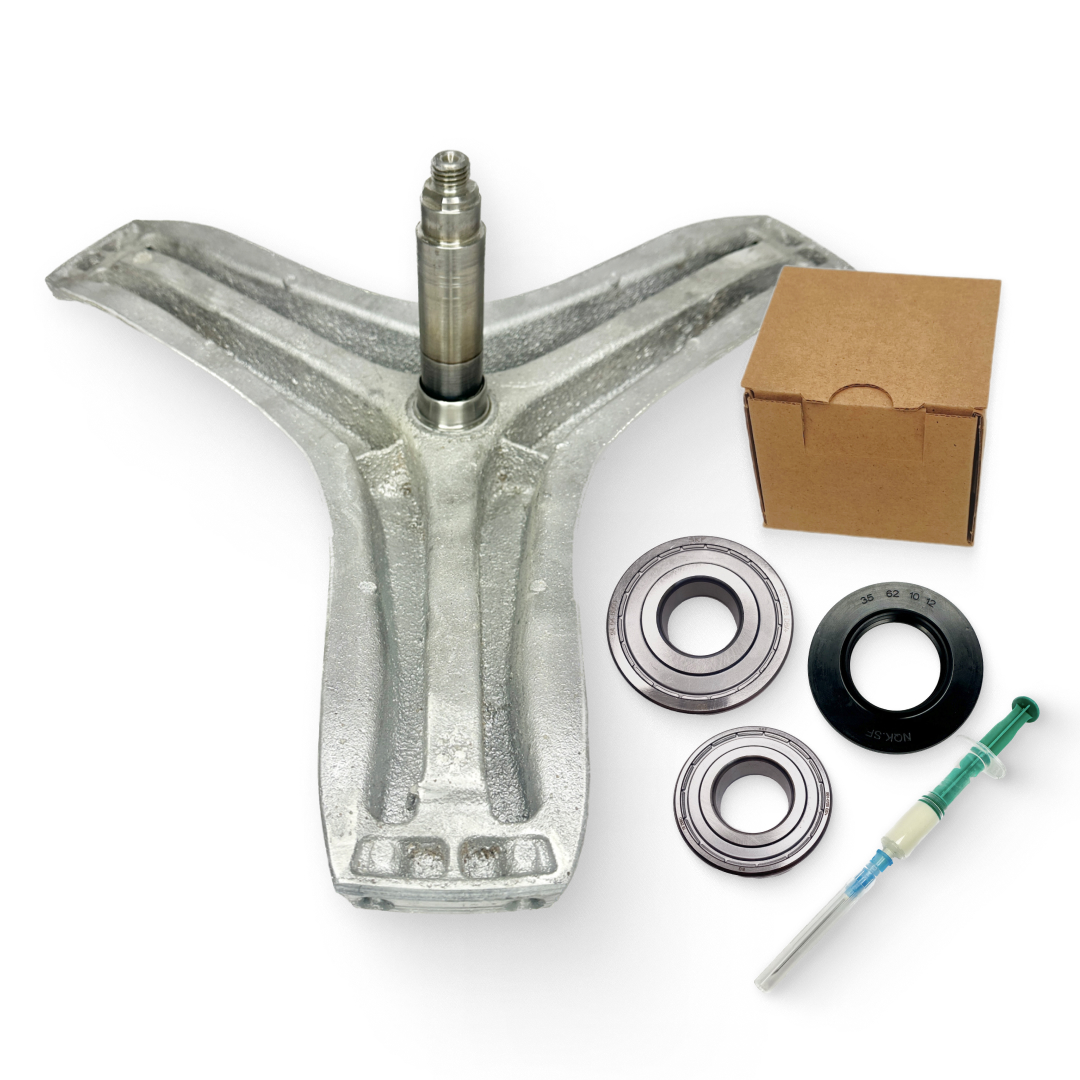 Крестовина + комплект подшипников SKF для стиральной машины Bosch 00714311, 00710156