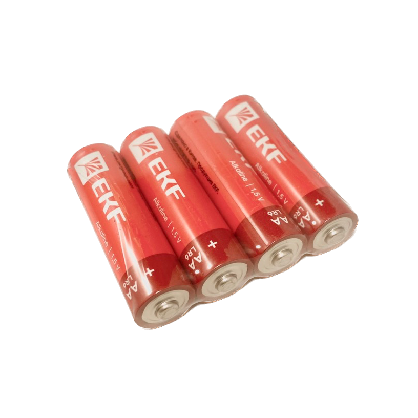 Элемент питания алкалиновый AA/LR6 (Упаковка 4 шт), EKF