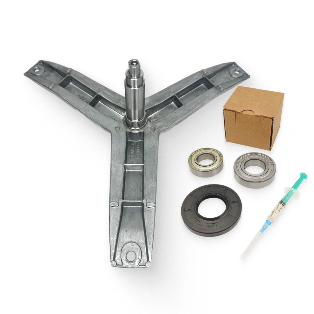 Крестовина + комплект подшипников SKF для стиральной машины Bosch, 684101, 00684101, 5120004859