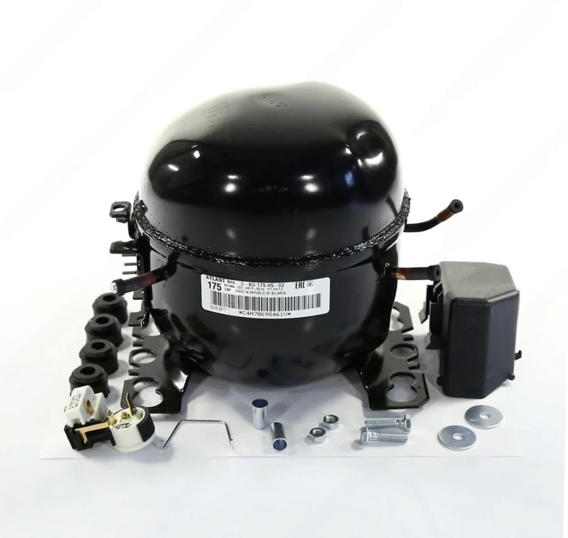 Компрессор Атлант СКО-175 186W R134 до –23,3°C в упаковке комплект