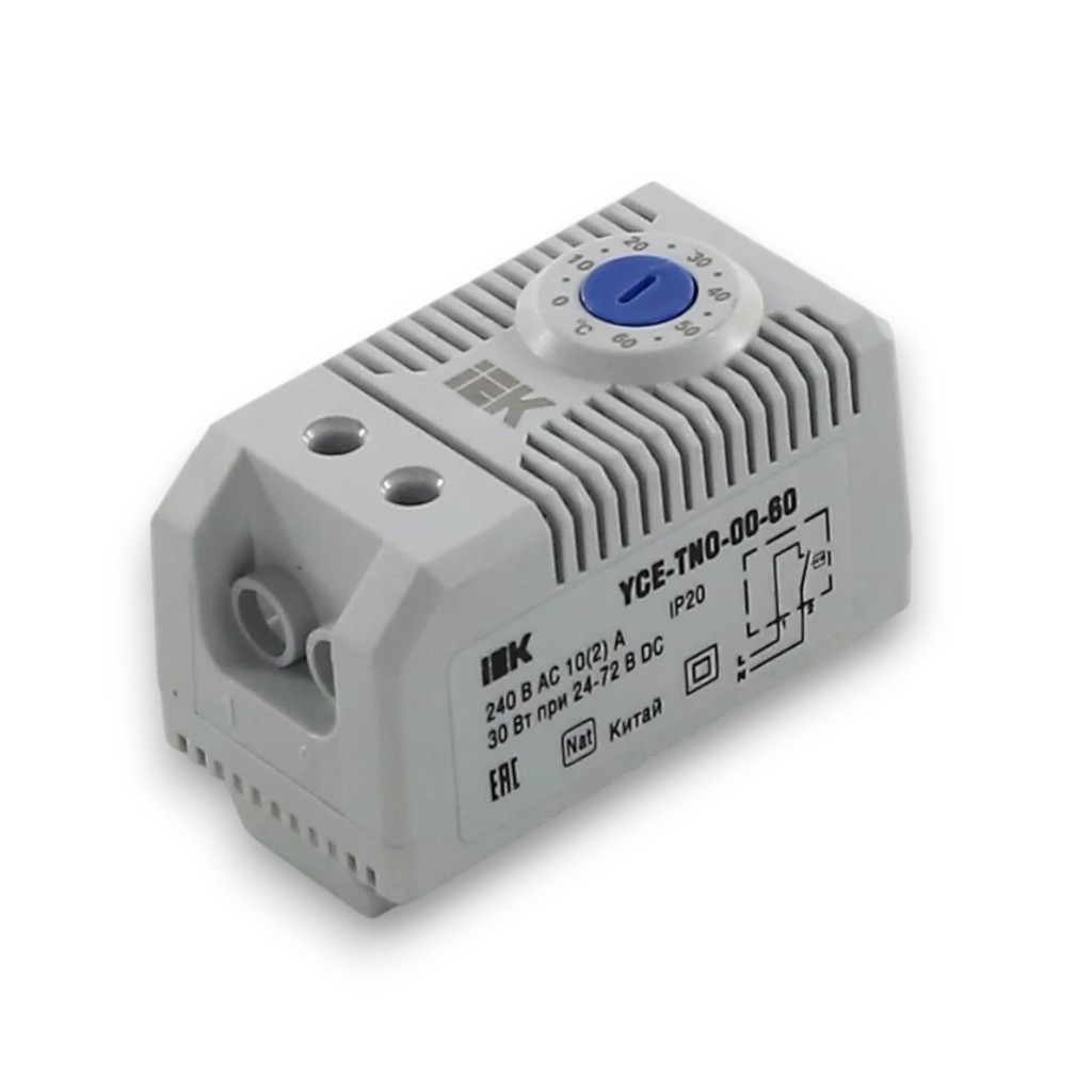 Термостат УККт от 0 до +60°C NO IEK YCE-TNO-00-60