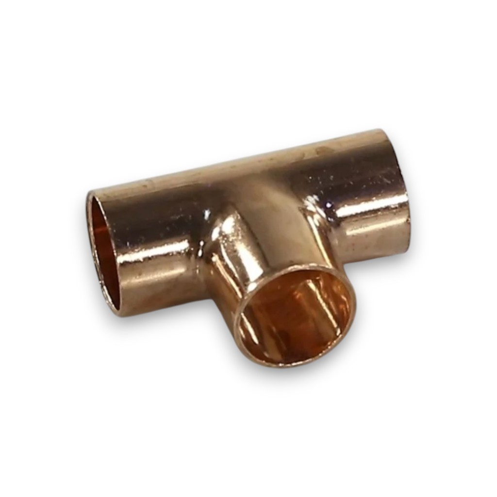 Тройник Ø15,9мм x x 5/8 разделительный для медных труб, пайка, для систем кондиционирования и холодоснабжения