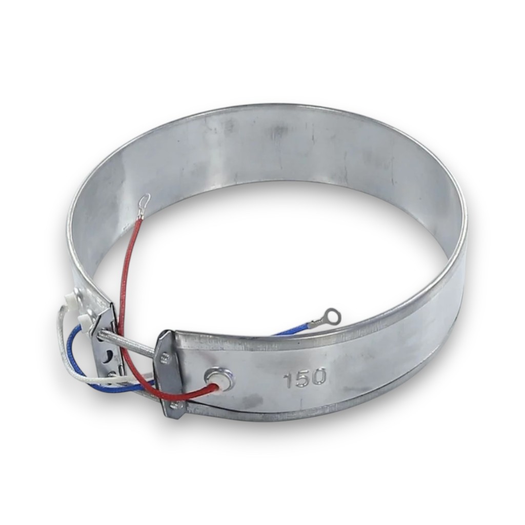 ТЭН для термопота 700W хомутовый, Ø152мм, 3 контакта, для нагрева воды, овальный