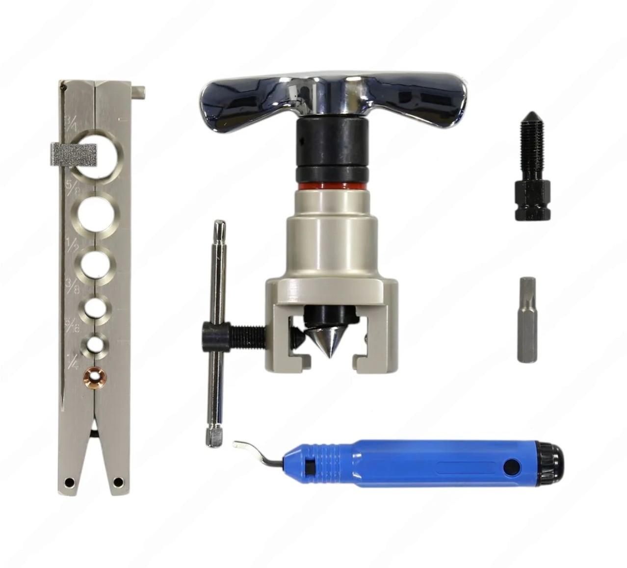 Вальцовка CT-S806A-D эксцентриковая 1 плашка 1/4 дюйм - 3/4 дюйм пластиковый кейс синий Вальцовка CT-S806A-D эксцентриковая 1 плашка 1/4 дюйм - 3/4 дюйм пластиковый кейс синий