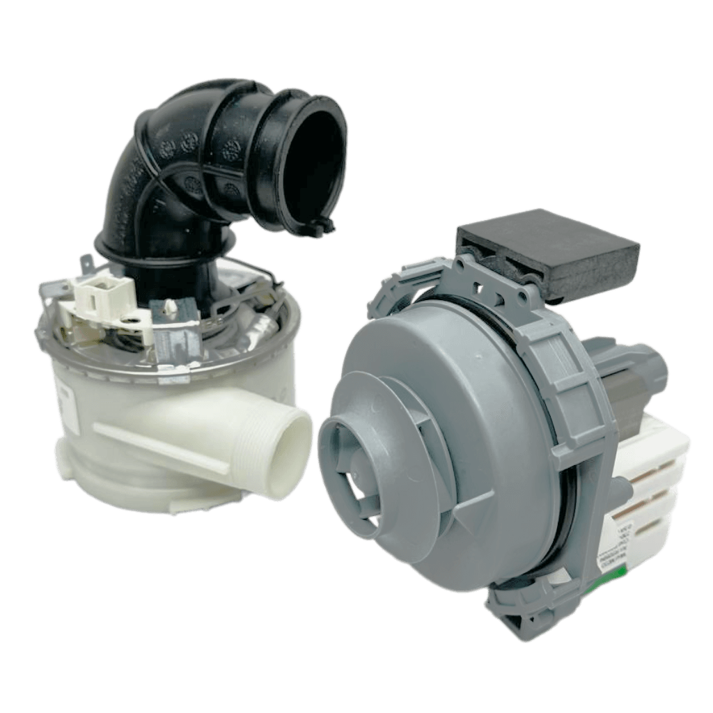 Комплект для замены Hanning CP035-005. Циркуляционный насос + ТЭН посудомоечной машины Indesit, Ariston 305383, C00305383, 482000022018, 633897