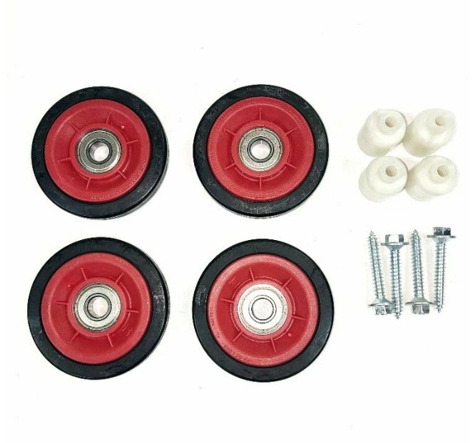Опорный ролик (комплект 4шт.) для сушильной машины AEG, Electrolux, Zanussi ORIGINAL 4055402012 Опорный ролик (комплект 4шт.) для сушильной машины AEG, Electrolux, Zanussi ORIGINAL 4055402012