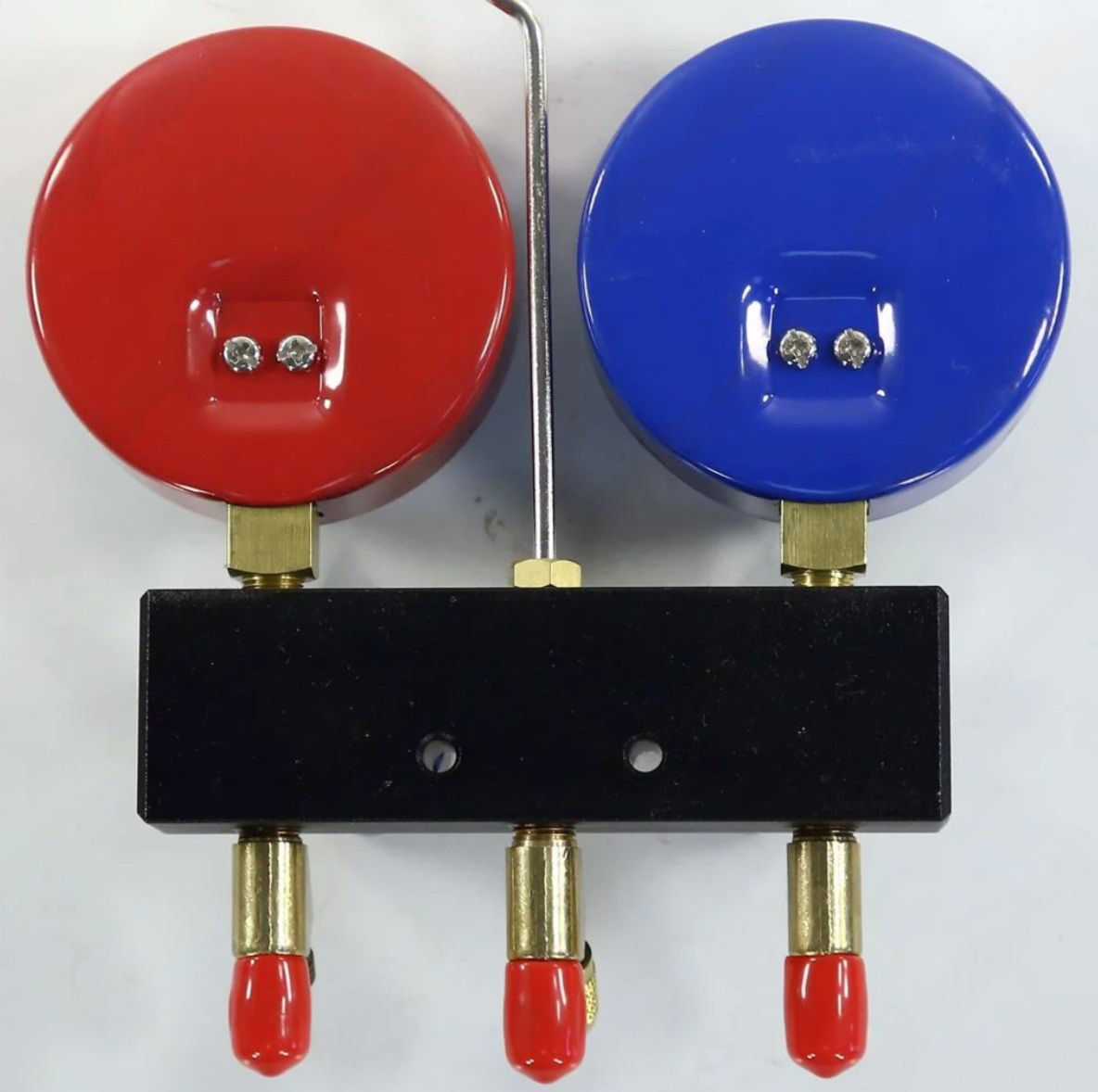 Холодильный коллектор BC-Premium M1, 2 вентиля, стекло, кейс