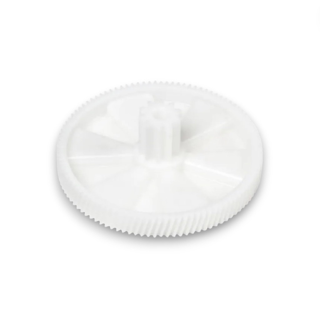 Шестерня мясорубки Kenwood большая D=97/20 H=34/12 d=7mm, 10 прямых и 103 косых зубьев, kw650740.