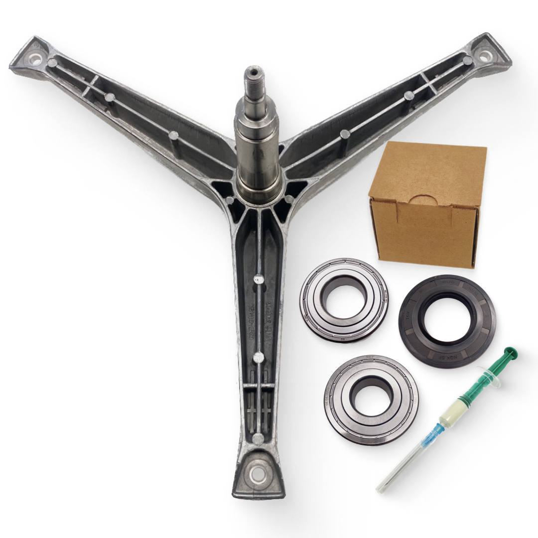 Крестовина + комплект подшипников SKF для стиральной машины Samsung DC97-01115A, DC91-11584A, cod728, 88305008, EBI 728