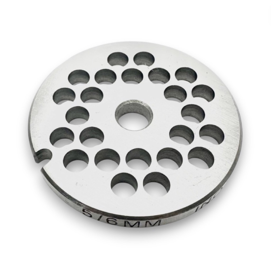 Решетка мясорубки Bosch, Braun 6mm Ø 53mm d=8mm H=6mm крупная 00620950