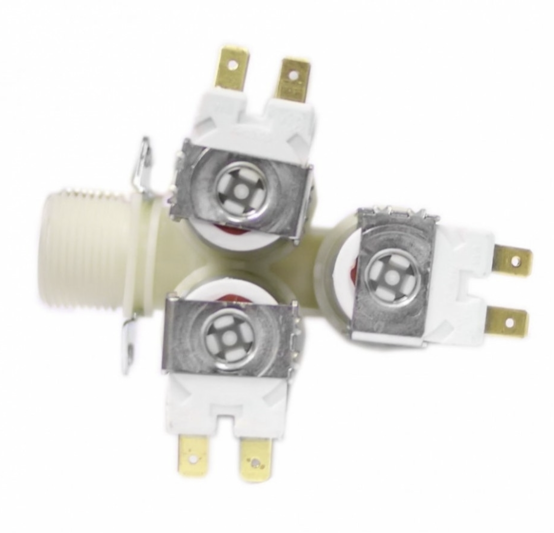 Клапан заливной для стиральной машины Beko, Whirlpool 3Wx90 (TY-J804) VAL031UN