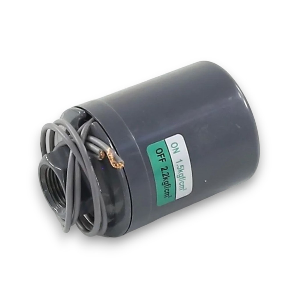 Реле давления водяного насоса 1,5/2,2кгс/см2 внутренняя резьба серый NSS009