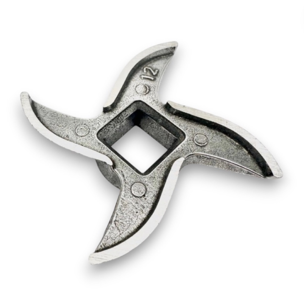 Нож мясорубки промышленный D=61 мм, посадка 12мм