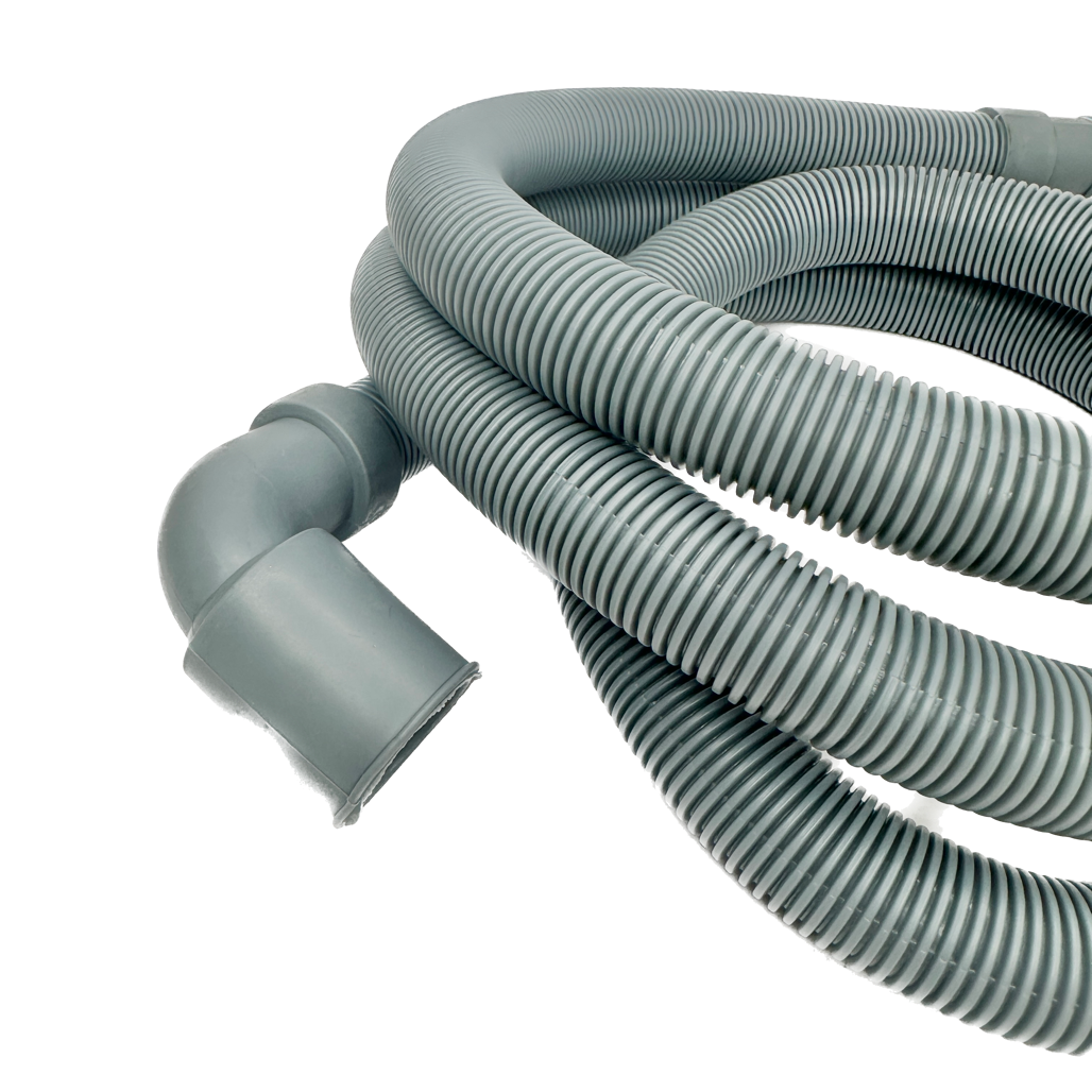 Шланг сливной 2.0м для стиральной машины 90° D-21/29 мм