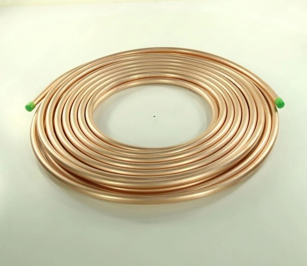 Труба медная 1/2 дюйма 12,7x0,60 мм Узбекистан бухта 15 м MDP