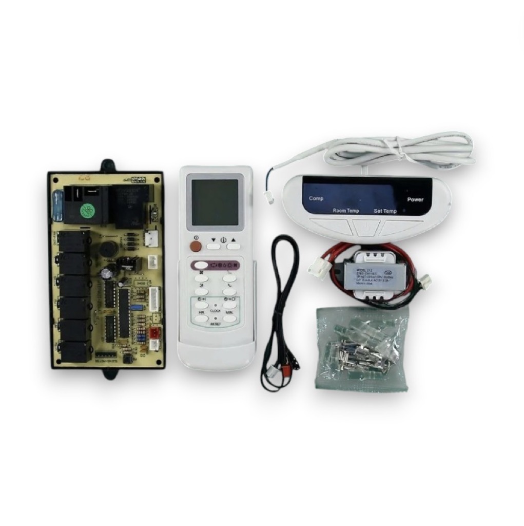 Пульт кондиционера с платой QD-U10A 2 темп датчика (тепло/холод)