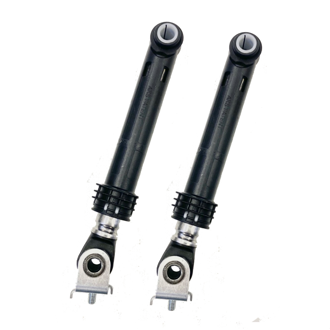 Амортизаторы для стиральной машины Атлант, 100N, L-185 мм, на гайке, втулка 11 мм, комплект 2 шт 908092002883