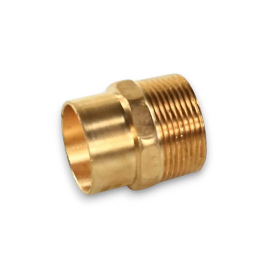 Переходник пайка-гайка 1 дюйма3/8 x 1 дюйма1/4M (внеш) для трубопроводов отопления и водоснабжения