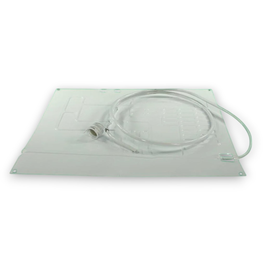 Испаритель ВТО 450x400мм 1-канальный с капиллярной трубкой Муром