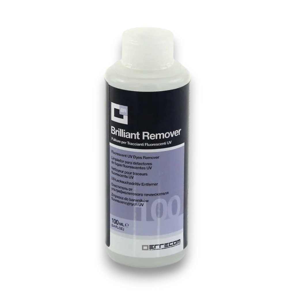 Очиститель UV течеискателя BRILLIANT REMOVER 0,1л спрей для удаления следов UV-красителя и УФ присадок TR1109.01