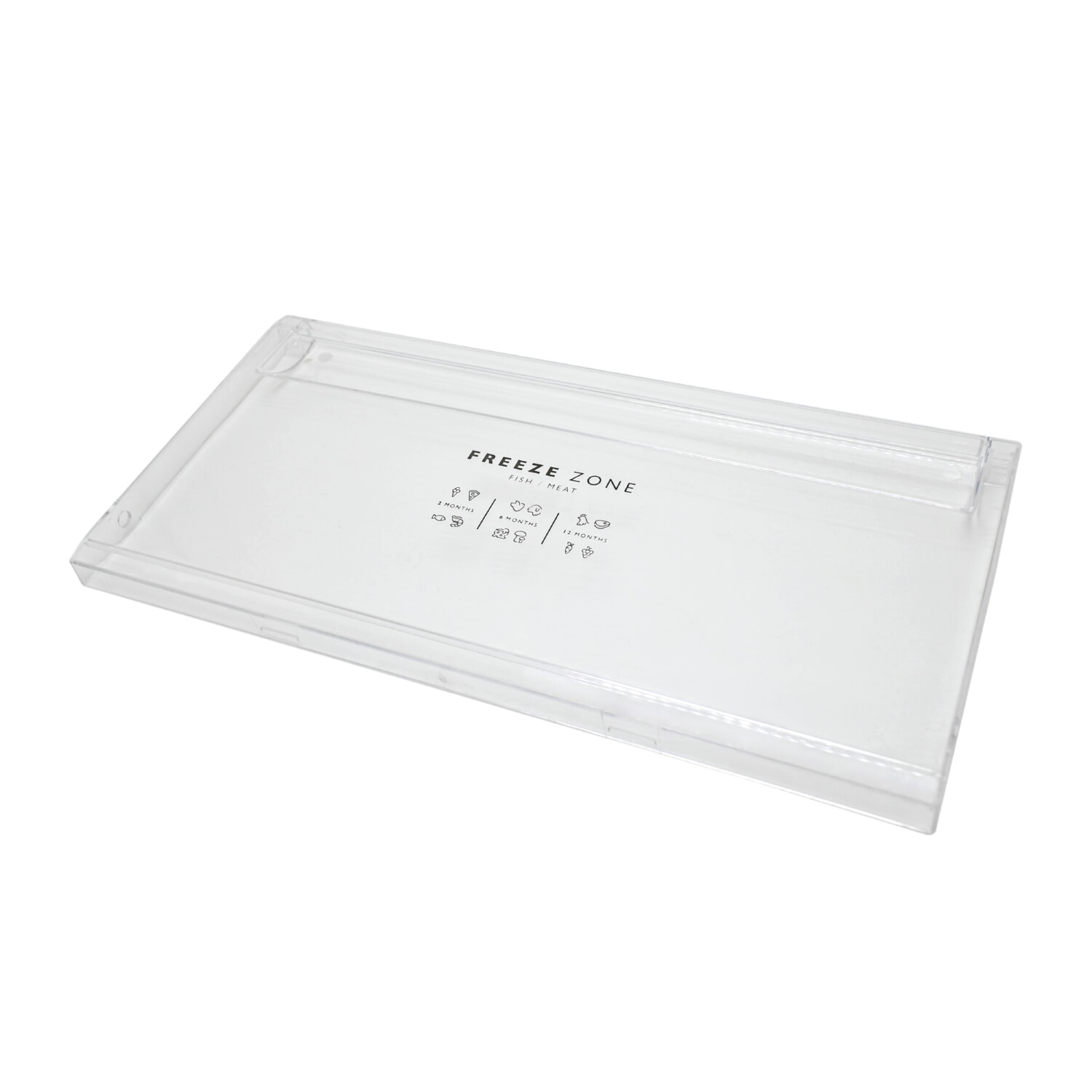 Панель ящика холодильника Бирюса широкая 480x235мм 0133004002 Оригинал