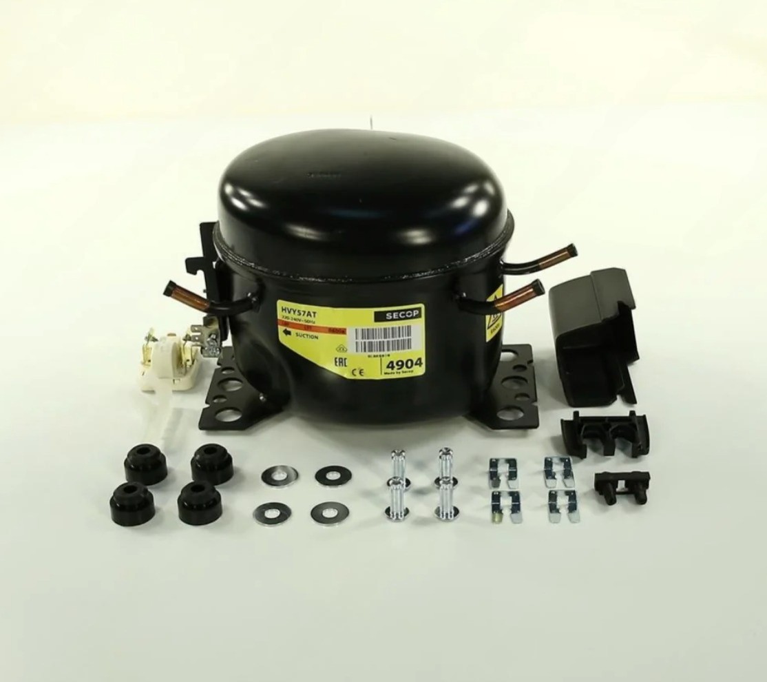 Компрессор Secop HVY57AT 89 Вт, R‑600a, LBP