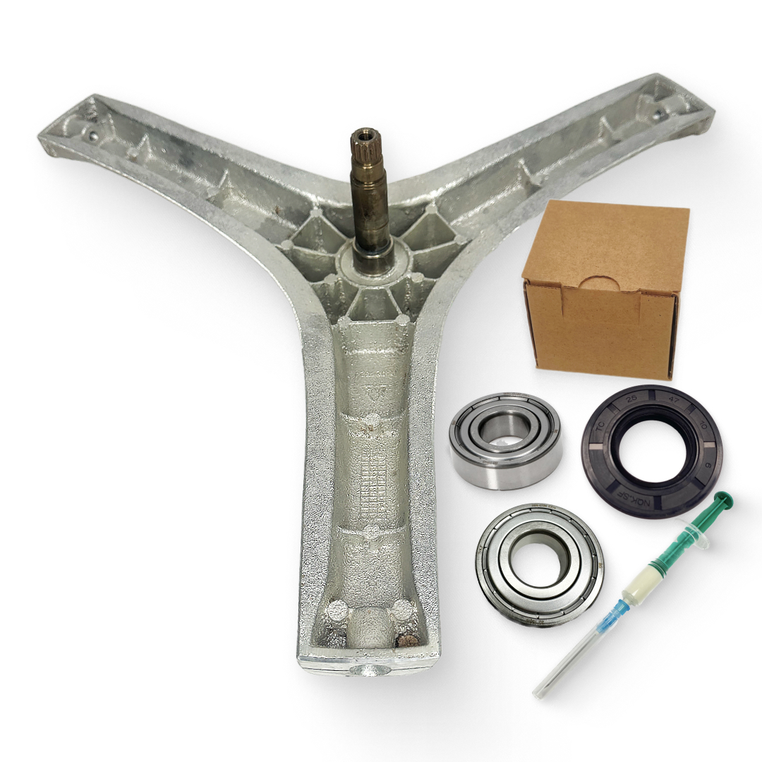 Крестовина + комплект подшипников SKF для стиральной машины Candy 41022250 Усиленная