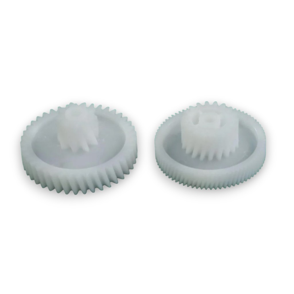 Шестеренка мясорубки Binatone D-66/23мм H32мм z41/9 D-63/32мм H28мм z74/19 комплект 2шт ZL011