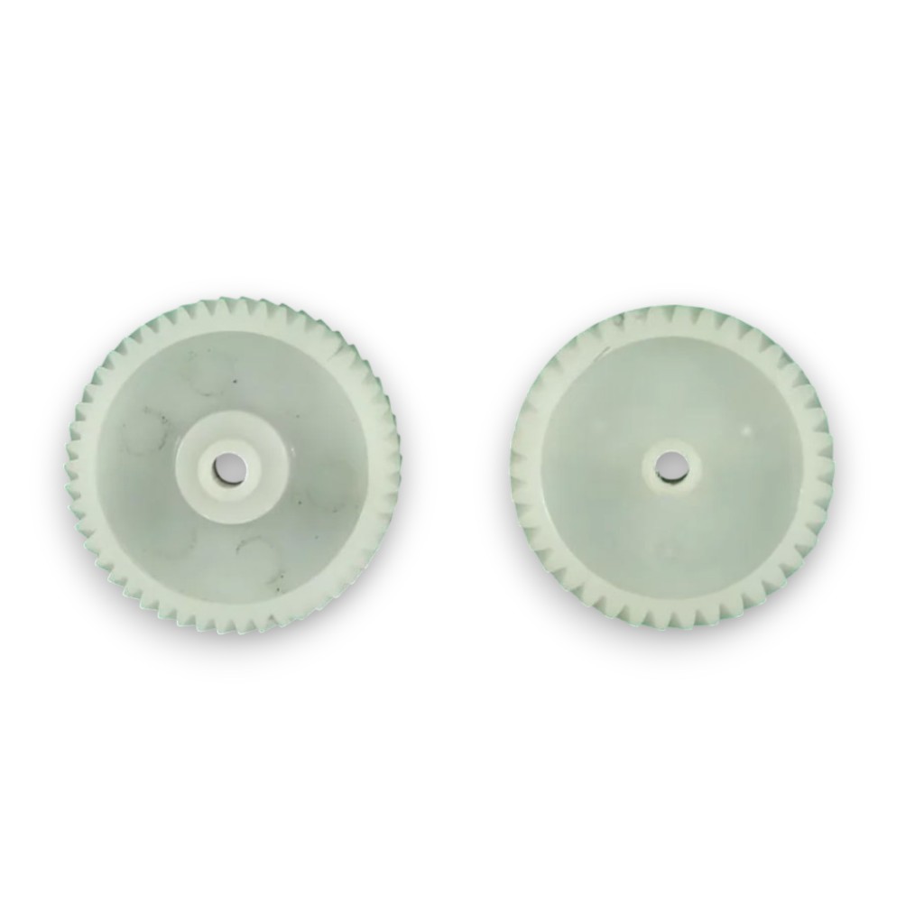 Шестеренка мясорубки Бриз D-42/11мм h25мм z50/11 D-41/11мм h25,5мм z38/11 металлическая вставка BRZ001