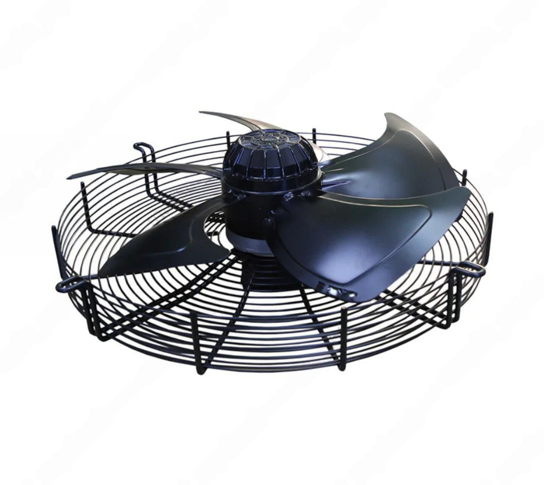 Вентилятор 4E-550, всасывающий в сборе, однофазный, 220V