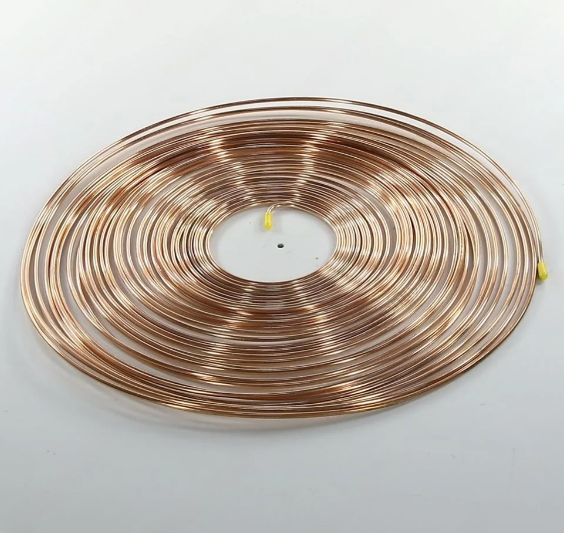 Трубка капиллярная 1,24х2,44мм L-15м R-404a R-22a