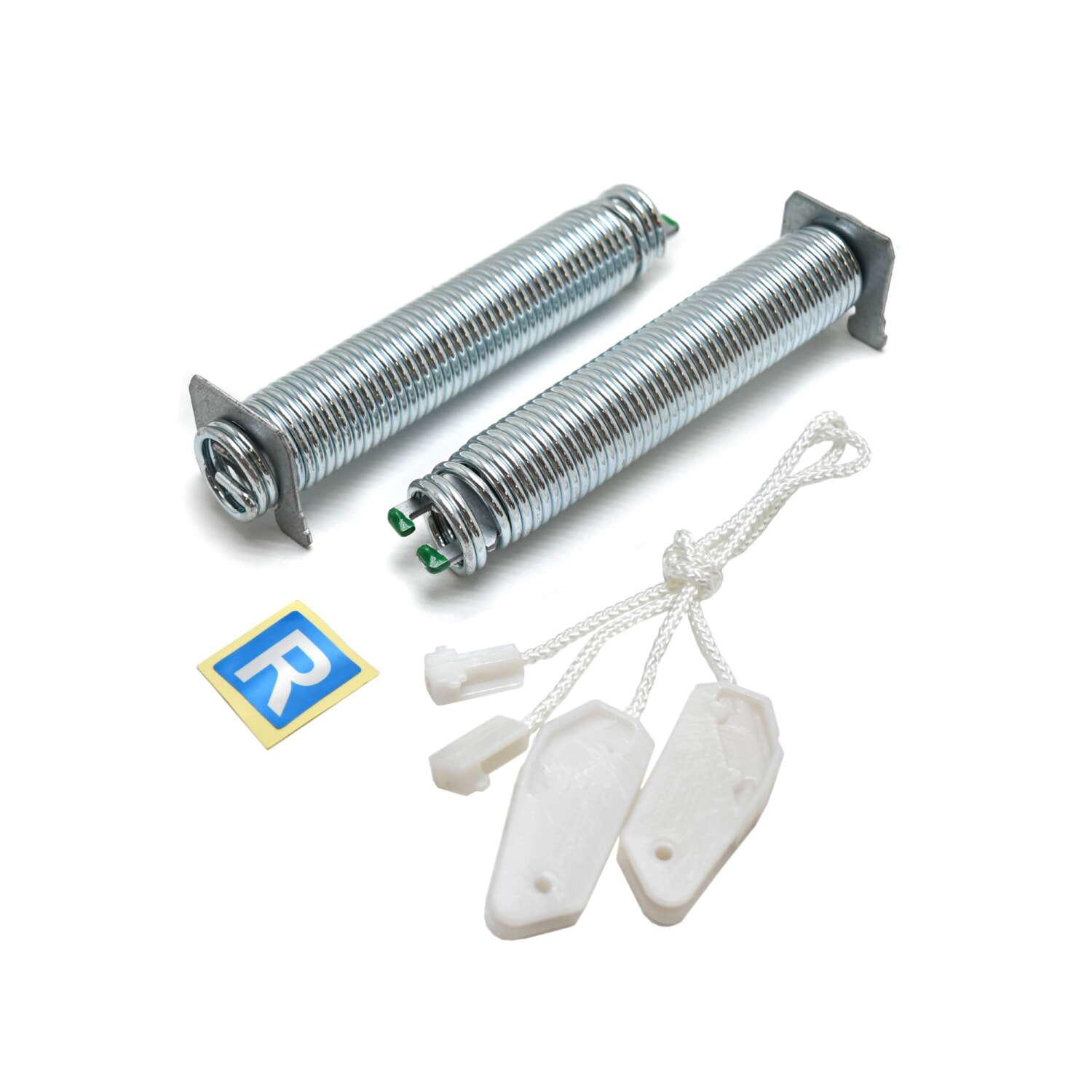 Ремкомплект двери посудомоечной машины 2 пружины+ 2 тросика Bosch CH754870 ЗЕЛЕНЫЙ