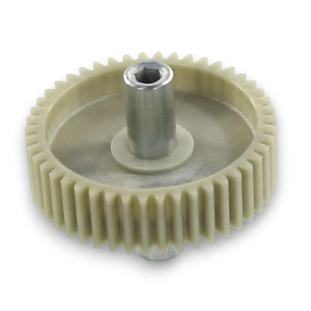 Шестеренка мясорубки Moulinex D-82/8мм h72мм z46 прямой металлический вал с внутренним шестигран 8мм MS032, 25.001-MLN 033а