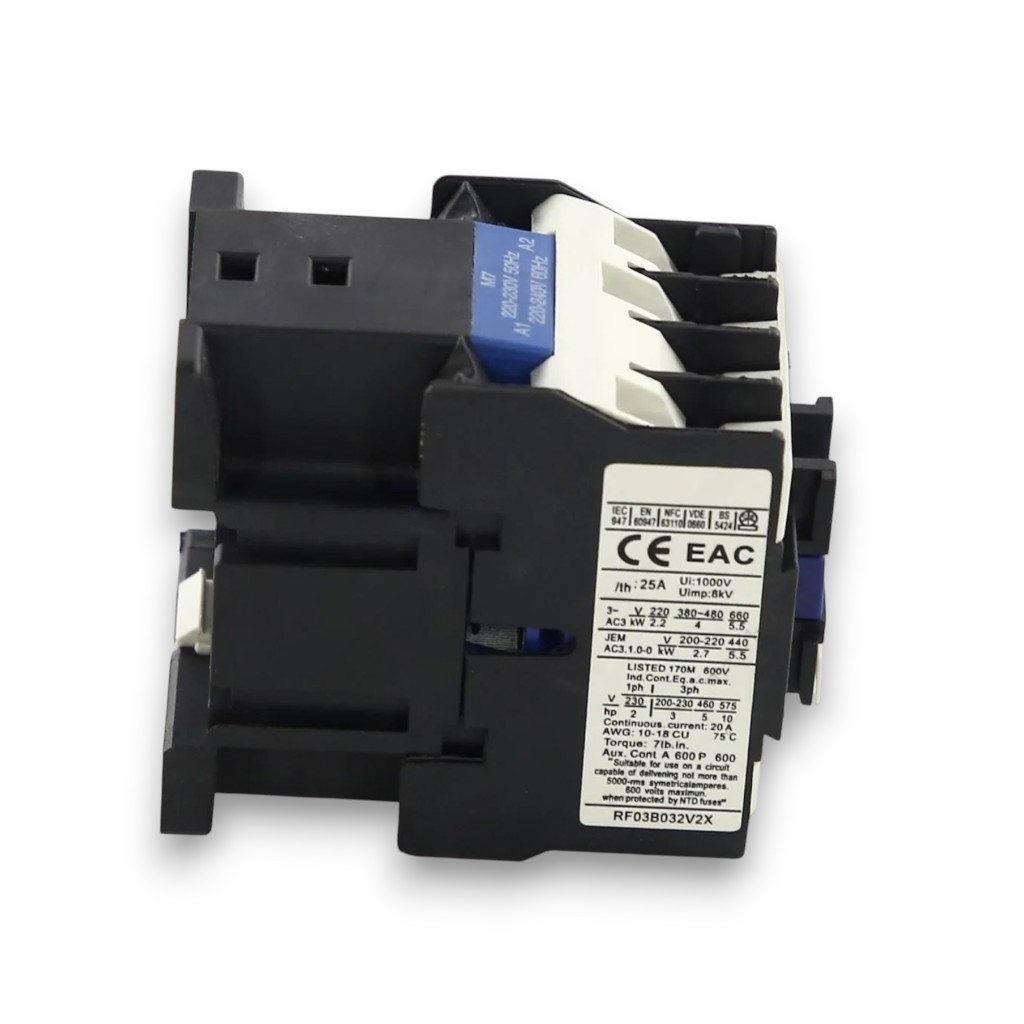 Контактор 9А 220V электромагнитный пускатель CJX2-0901, LC1D0910