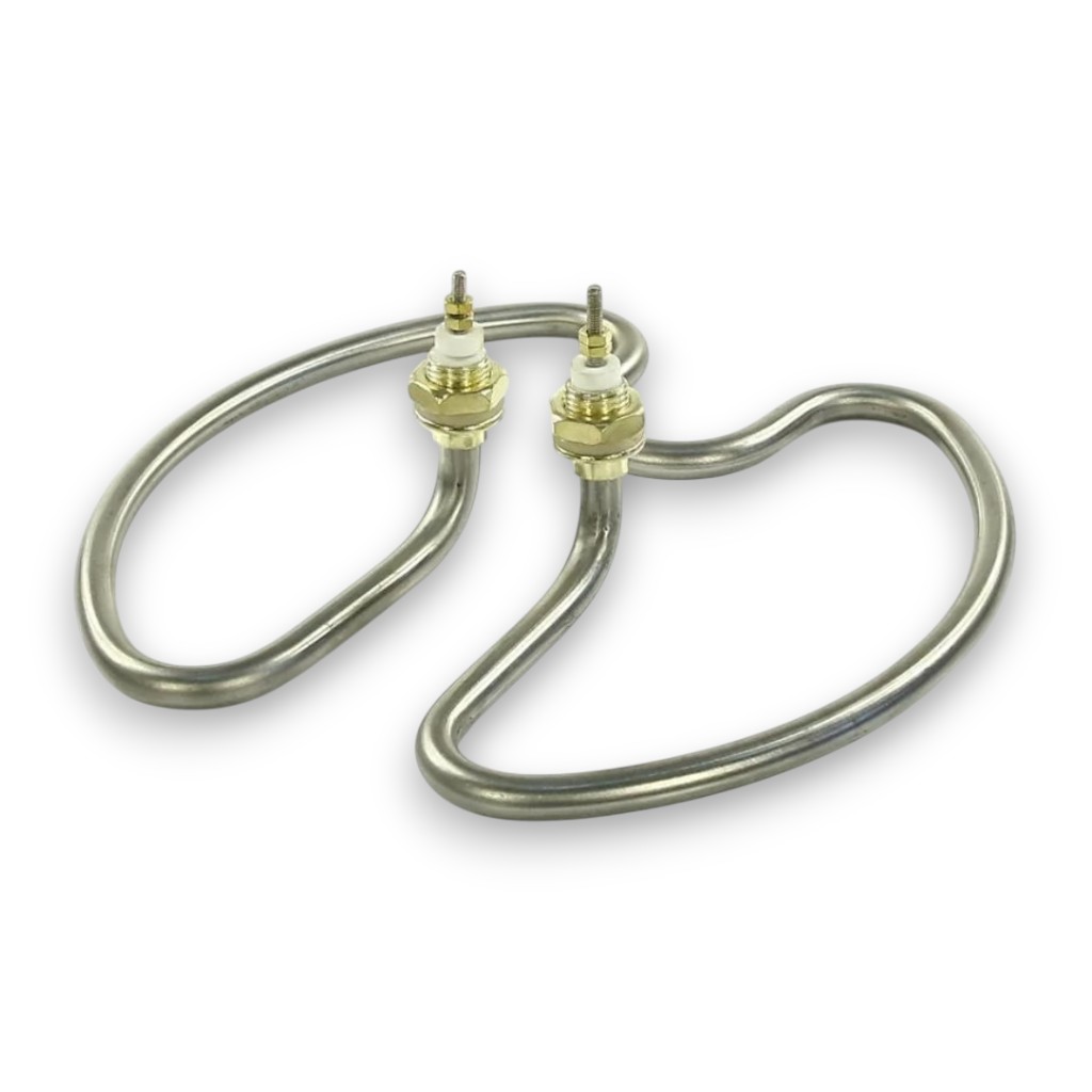 ТЭН водонагревателя 2500W 220V L205мм закругленный нержавеющая сталь VN063