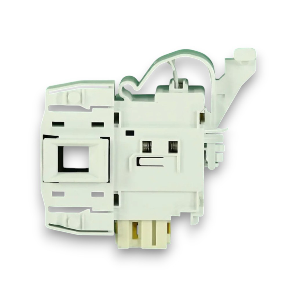 Блокировка люка стиральной машины Indesit C00254755 желтая