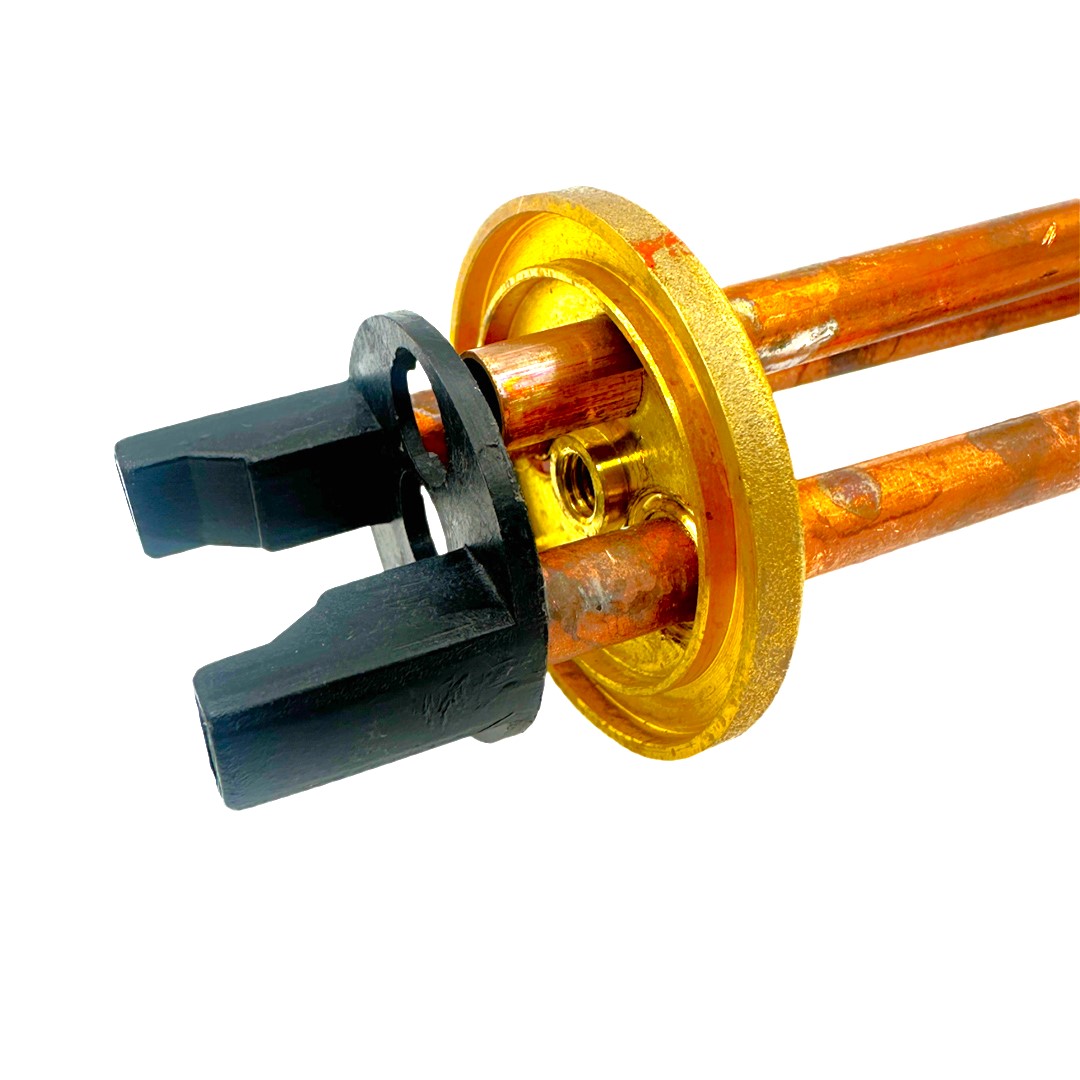 ТЭН для водонагревателя Ariston 1200W RCA + анод М6 3401242, WTH012UN.R